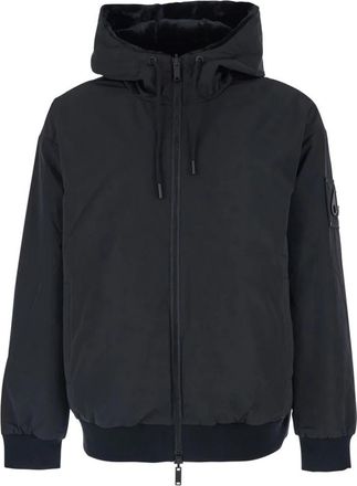 Moose Knuckles Roland Reversible Bunny Jacket - Heren - Winterjassen - Zwart - XL - Polyester - Jassen
