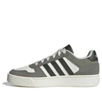 adidas D-Pad Classic BasketBall Shoes Grey Black White JI2548