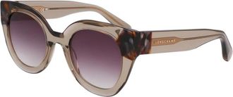 Longchamp Cat-eye Zonnebril - Dames - Zonnebrillen - Bruin - 49 MM - Accessoires