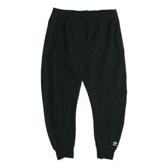 adidas originals Sweatpants Black logo Small Label Lacing Bundle Feet Sports Pants FM3698