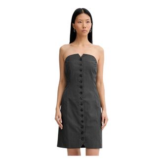 Sams&oslash;e & Sams&oslash;e Mujer, Vestidos, Gris, Talla: M