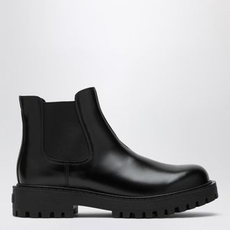Prada Stivaletto nero in pelle