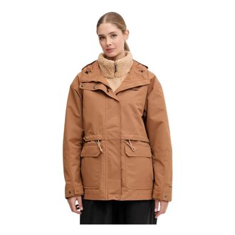 Columbia Drop Ridge II Interchange Jacket - Dames - Binnenjassen - Bruin - S - Polyester - Fitness