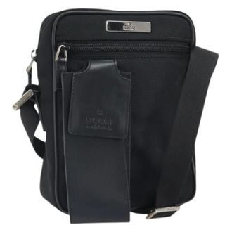 Gucci Borsa a tracolla in nylon Pre-owned - - Pre-owned - Donna - Nero - ONE SIZE