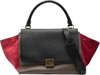 Celine Pre-owned Handbags, female, Multicolor, Size: ONE SIZE Pre-owned The Trapeze