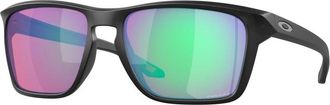 Oakley Stijlvolle zonnebril met kleurcode - Heren - Zonnebrillen - Zwart - 57 MM - Accessoires