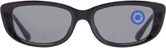 Michael Kors Asheville Dark Grey Cat Eye Ladies Sunglasses MK2210U 300587 54
