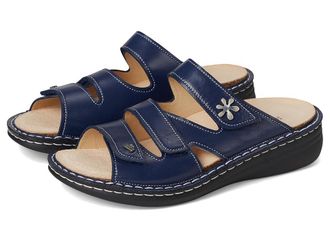 Finn Comfort Grenada Womens Shoes Blue Yuka : EU 41 (US Womens 10.5-11) Medium, Leather