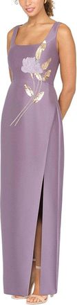 Kay Unger Paloma Embellished Column Gown