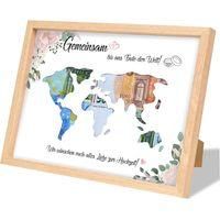 OEM Sobres Rojos Estilo Marco De Fotos, Sobres Rojos Para Bodas, Sobres Rojos Con Mapa Del Mundo, Sobres Rojos Personalizados Para Los Novios, Embalaje De