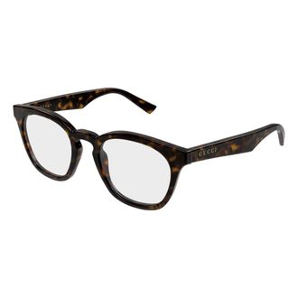 Gucci Glasses, male, Brown, Size: 50 MM Gg2185O Optical Frame