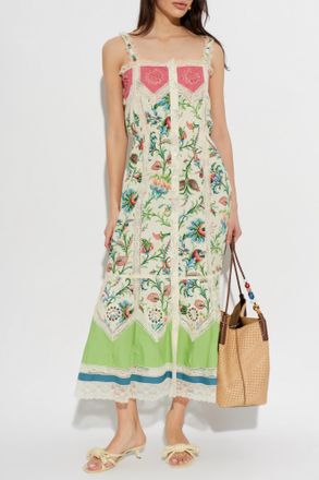 Etro Floral Motif Dress, Womens, Multicolour