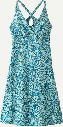 Patagonia Womens Amber Dawn Dress In Earthen Thin Ice