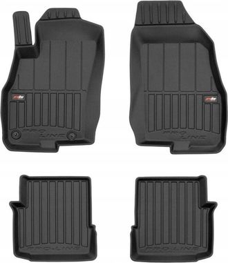 OEM Alfombrillas De Goma Fiat Punto Evo 3d 2009-2012 3d Maleteros