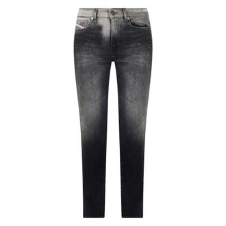 Diesel Slim-fit Jeans, male, Black, Size: W29 Denim Jeans Gradient Classic Fit