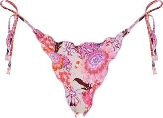 Agua Bendita Slip bikini Alegria a fiori - Toni neutri