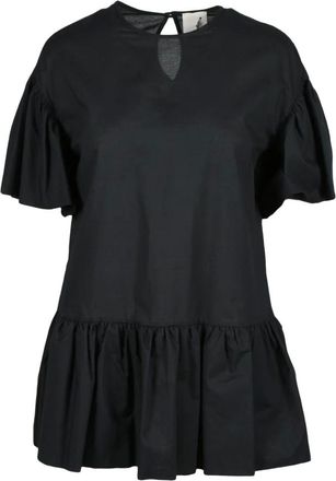 L'autre Chose Mujer, Blusas y Camisas, Negro, Talla: S