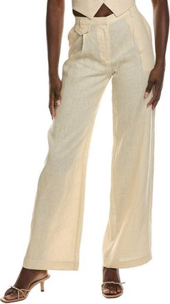 Bardot Geordy Hipster Linen Pant