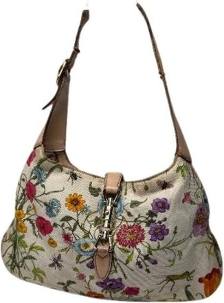 Gucci Pre-owned Shoulder Bags, female, Multicolor, Size: ONE SIZE Pre-owned Leather Shoulder Bag
