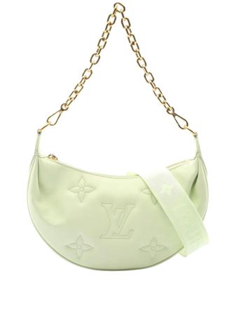 Louis Vuitton 2021-2025 Leather Bubblegram Over The Moon satchel - Verde