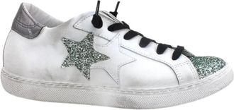 2Star 2Star, Dames, Schoenen, Wit, Maat: 41 EU Leer