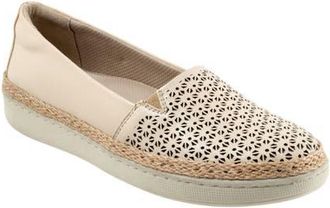 Trotters Accent Perf Espadrille Slip-On Sneaker in Ivory at Nordstrom, Size 8.5