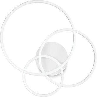 Ideal Lux Aplique De Led Led Integrado Decorativo Blanco, 3000k