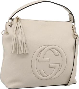 Gucci Borsa a spalla vintage Pre-owned - - Pre-owned - Donna - Beige - ONE SIZE