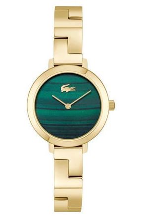 Lacoste Tivoli Quartz Bracelet Watch, 28mm in Green at Nordstrom Rack
