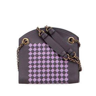 Bottega Veneta Pre-owned Chain Wallet - Dames - Pre-owned - Grijs - Maat: ONE Size Leer