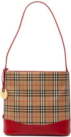 Burberry Borsa a spalla Pre-owned Haymarket Check - - Pre-owned - Donna - Multicolore - ONE SIZE