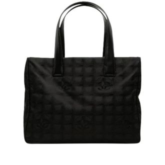 Chanel Pre-owned Bolso Tote Vintage de Nailon - Pre-owned - Mujer - Negro - ONE SIZE