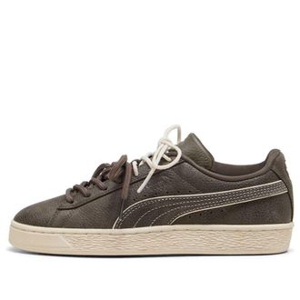Puma (WMNS) PUMA Suede Bloom Dress-Up Matte Bronze Frosted Ivory 409002-02