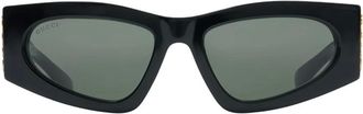 Gucci Sunglasses, female, Black, Size: 54 MM Sunglasses