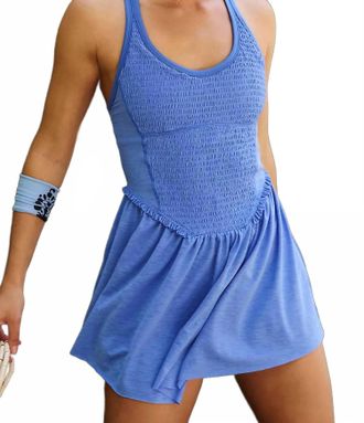 Free People Movement Smockin Hot Dress In Baybreeze