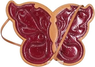 Louis Vuitton Pre-owned Cross Body Bags, female, Purple, Size: ONE SIZE Pre-owned Vintage Patent Leather Shoulder Bag