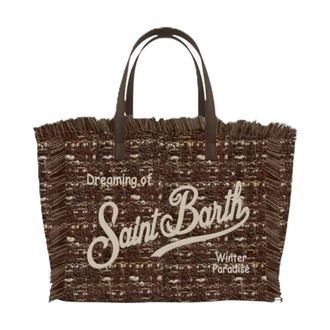 MC2 Saint Barth Colette Tweed - Bags - Mujer - Marr&oacute;n - ONE SIZE