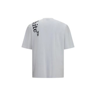 Off-white Vertical Bookish T-Shirt - White