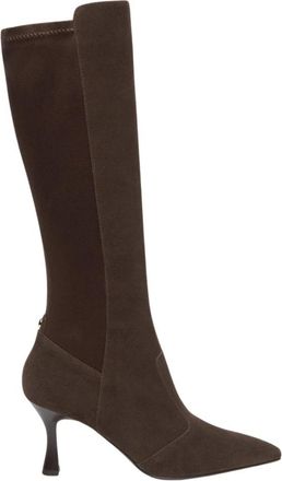 Nero Giardini Stivale Alto in Camoscio - - Shoes - Donna - Marrone - 40 EU