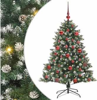 vidaXL &Aacute;rbol De Navidad Artificial Verde 150 Cm Pvc, Pl&aacute;stico Y Acero Vidaxl