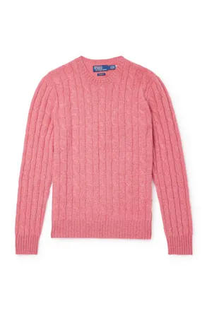 Polo Ralph Lauren Cable-Knit Cashmere Sweater