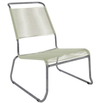 Schubiger M&ouml;bel Spaghetti-Kufen-Lounger-Hochlehner S&auml;ntis