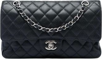Chanel Borsa a spalla vintage Pre-owned Double Flap - - Pre-owned - Donna - Nero - ONE SIZE