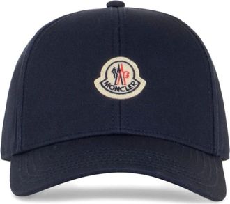 Moncler Heren, Accessoires, Blauw, Maat: ONE Size Katoen