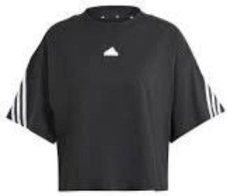 adidas (WMNS) adidas Future Icons 3-Stripes T-Shirt Asia Sizing Black White IP1571