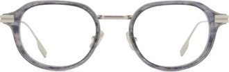 Ermenegildo Zegna geometric-frame glasses - Grey