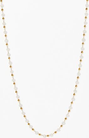 Simons Womens Two-tone bead chain