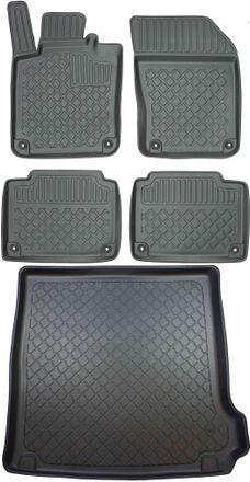 OEM Volvo V90 Kombi Desde Septiembre De 2016. Juego De Alfombrillas Para Coche Y Maletero