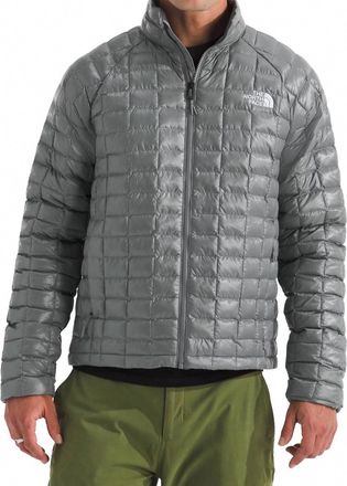 The North Face Thermoball Jacket In Smoked Pearl