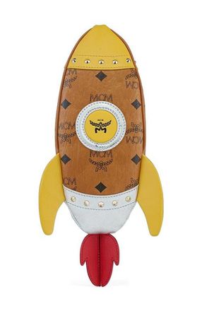 MCM Aren Rocket Crossbody in Visetos in Brown at Nordstrom